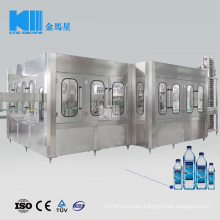 Mineral Water Bottle Filling Line with Workshop Layout Diagram